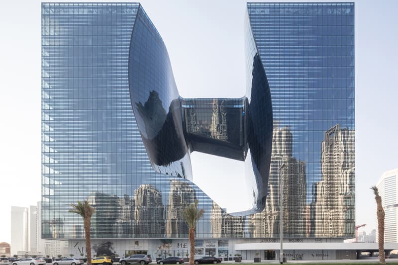 zaha hadid architects opus building dubai me by melia hotel architecture omniyat properties