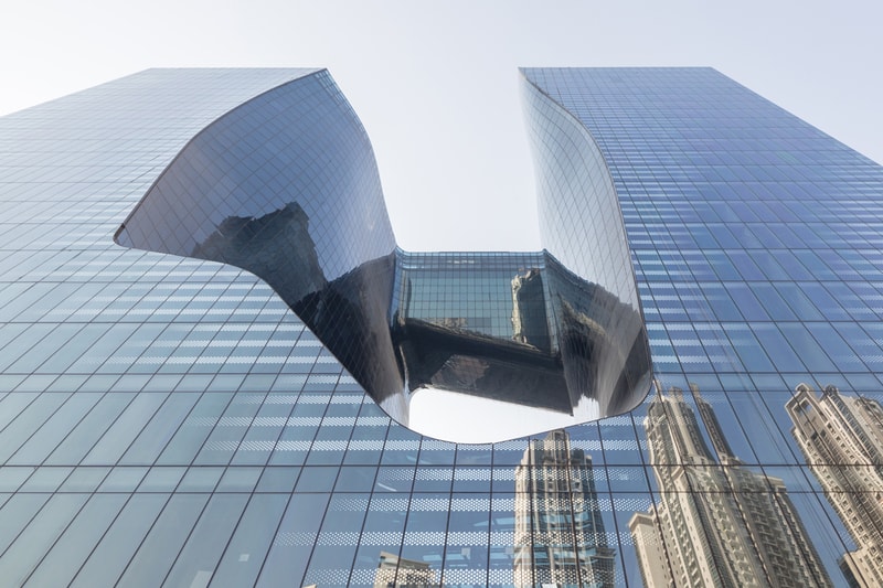 zaha hadid architects opus building dubai me by melia hotel architecture omniyat properties