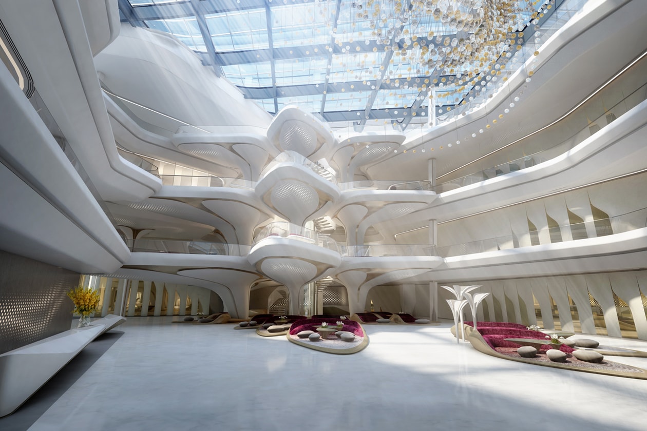 zaha hadid architects opus building dubai me by melia hotel architecture omniyat properties