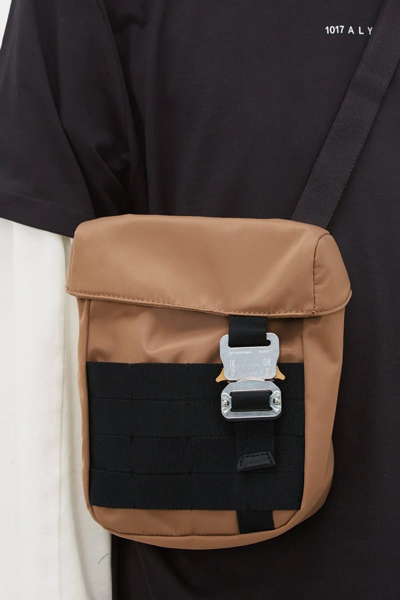 khaki shoulder bag