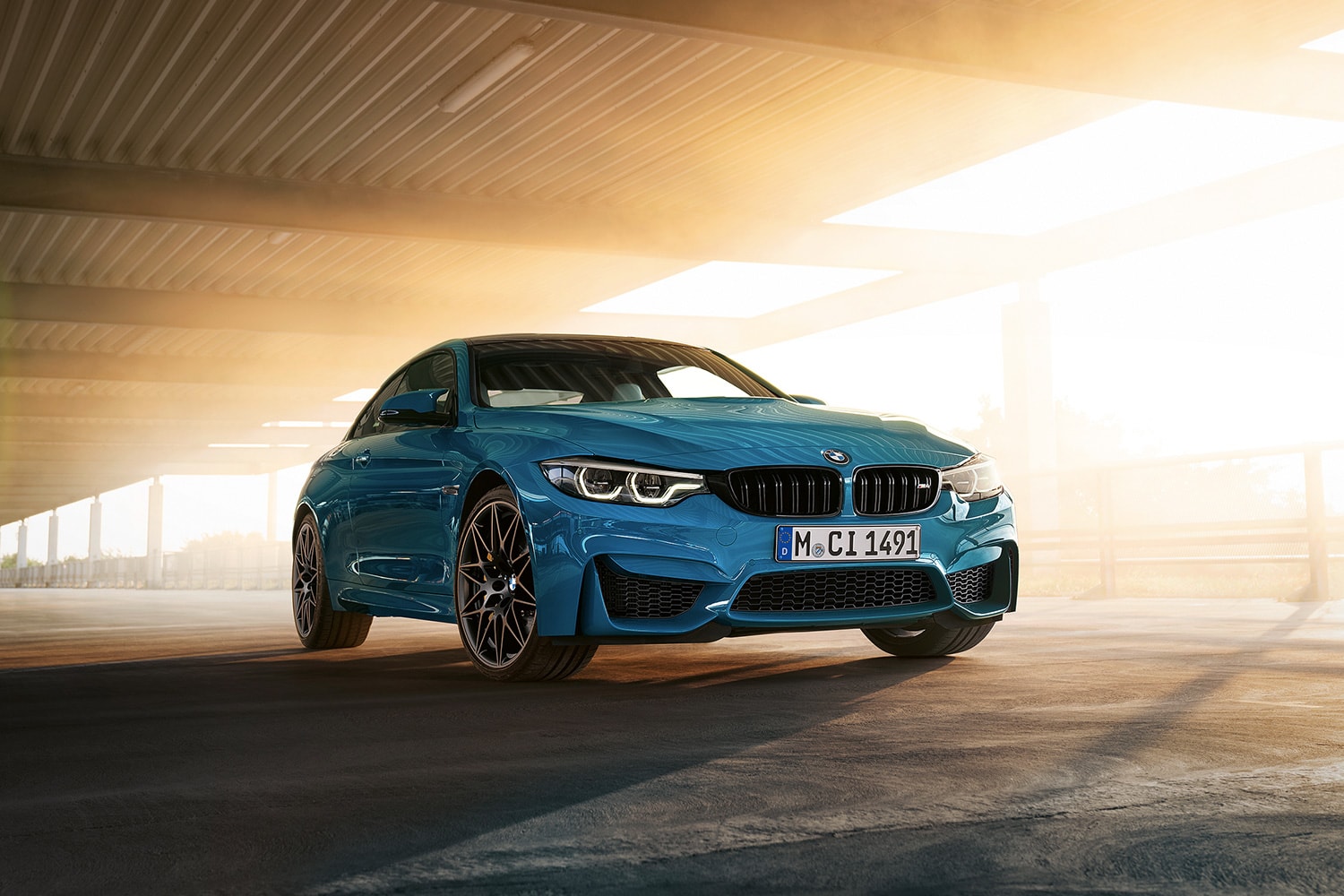 BMW 2020 M4 Edition ///M Heritage Coupe 750 units limited worldwide globally gmbh logo Laguna Seca Blue, Velvet Blue or Imola Red II carbon fiber  Competition Package Coupes