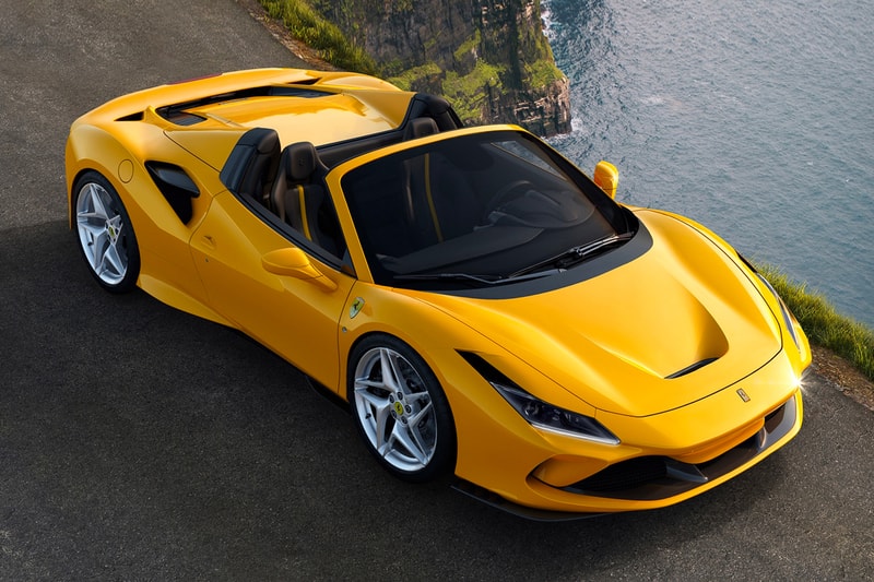 2020 Ferrari F8 Spider Unveil Info Buy Horsepower New Car Yellow Black