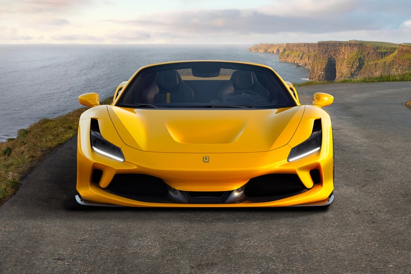2020 Ferrari F8 Spider Unveil Info Buy Horsepower New Car Yellow Black