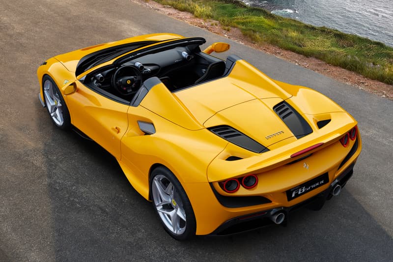 2020 Ferrari F8 Spider Unveil Info Buy Horsepower New Car Yellow Black