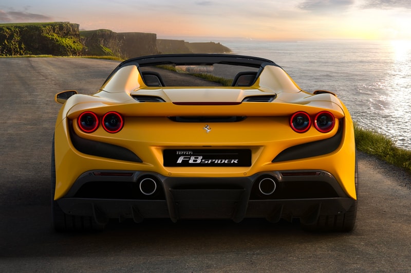 2020 Ferrari F8 Spider Unveil Info Buy Horsepower New Car Yellow Black