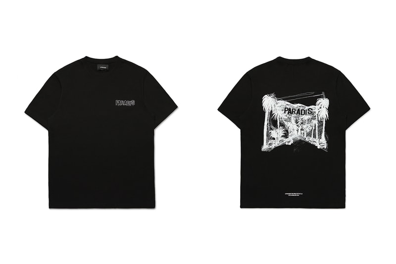 3.PARADIS FW19 SMETS & Wild Style LA Pop-Up Capsules fall/winter 2019 collaboration t-shirts hoodies palm trees streetwear luxury fashion graphic silkscreen print FW19 "CALAVIÑAS"