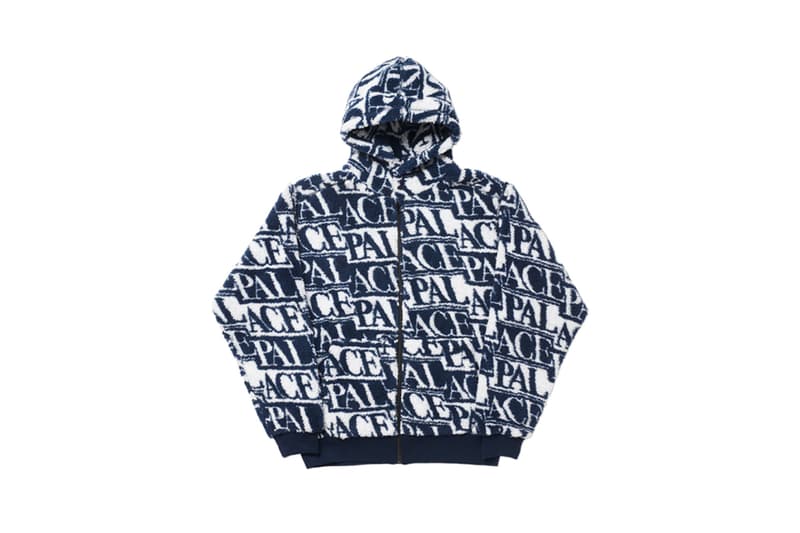 Palace skateboards london 2019 outerwear full collection polartec fleece reflective bomber jacket cord coat long buy cop purchase pre order lookbook Shirts & Trousers Tracksuits Tops Sweatshirts Tees Footwear Hats Accessories & Hardware