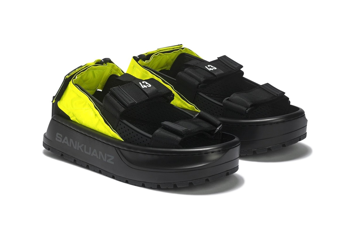 88rising Sankuanz Chunky Sneaker Protector Release Info Black Green Neon yellow