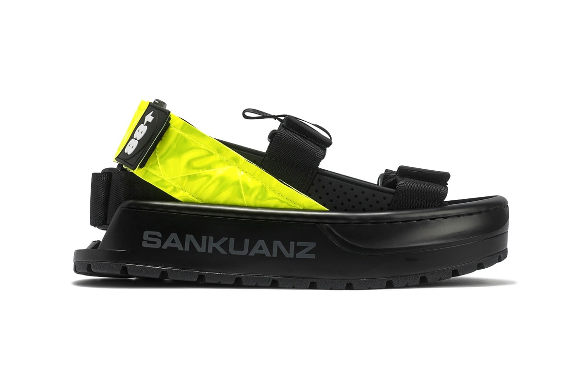 88rising Sankuanz Chunky Sneaker Protector Release Info Black Green Neon yellow