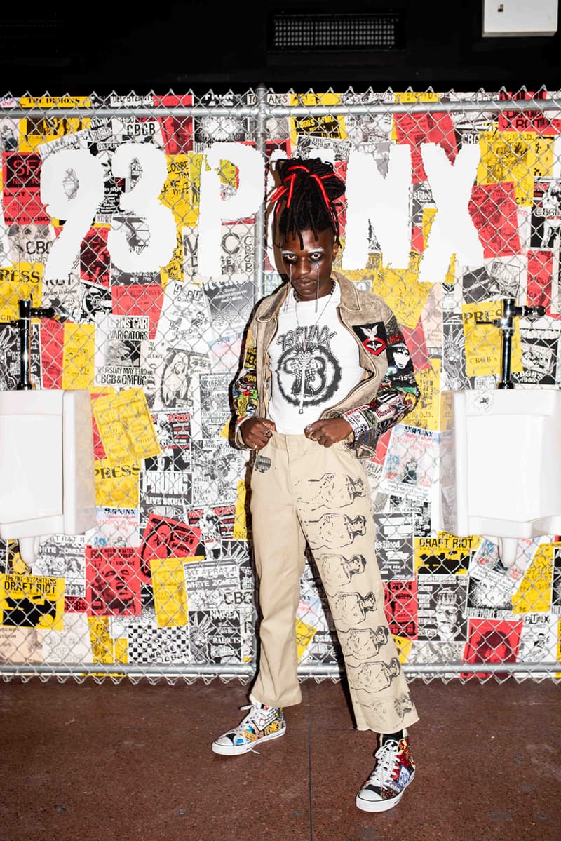 Vic Mensa's 93Punx New York Fashion Week Show lookbook style clothing collection