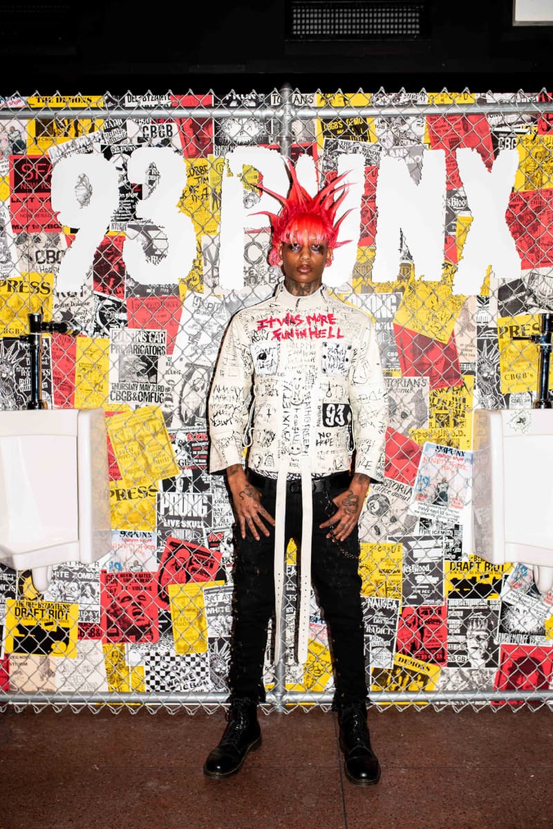 Vic Mensa's 93Punx New York Fashion Week Show lookbook style clothing collection