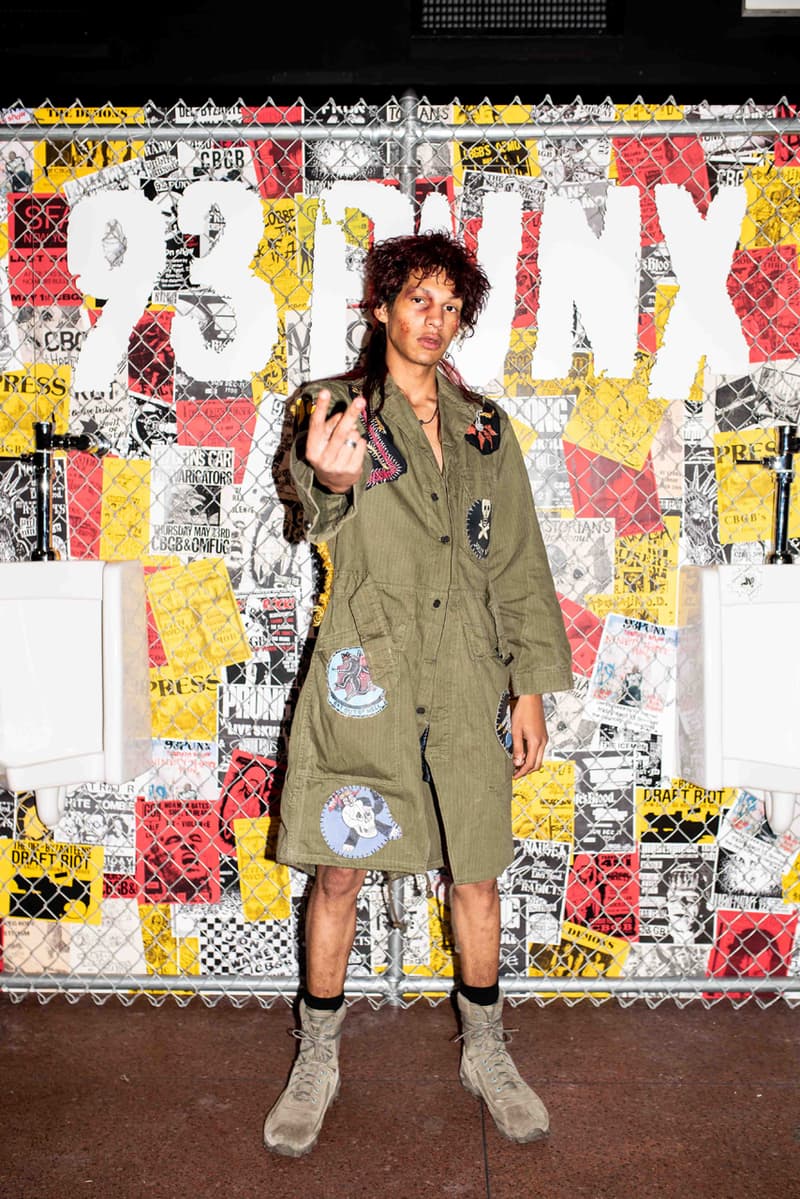 Vic Mensa's 93Punx New York Fashion Week Show lookbook style clothing collection