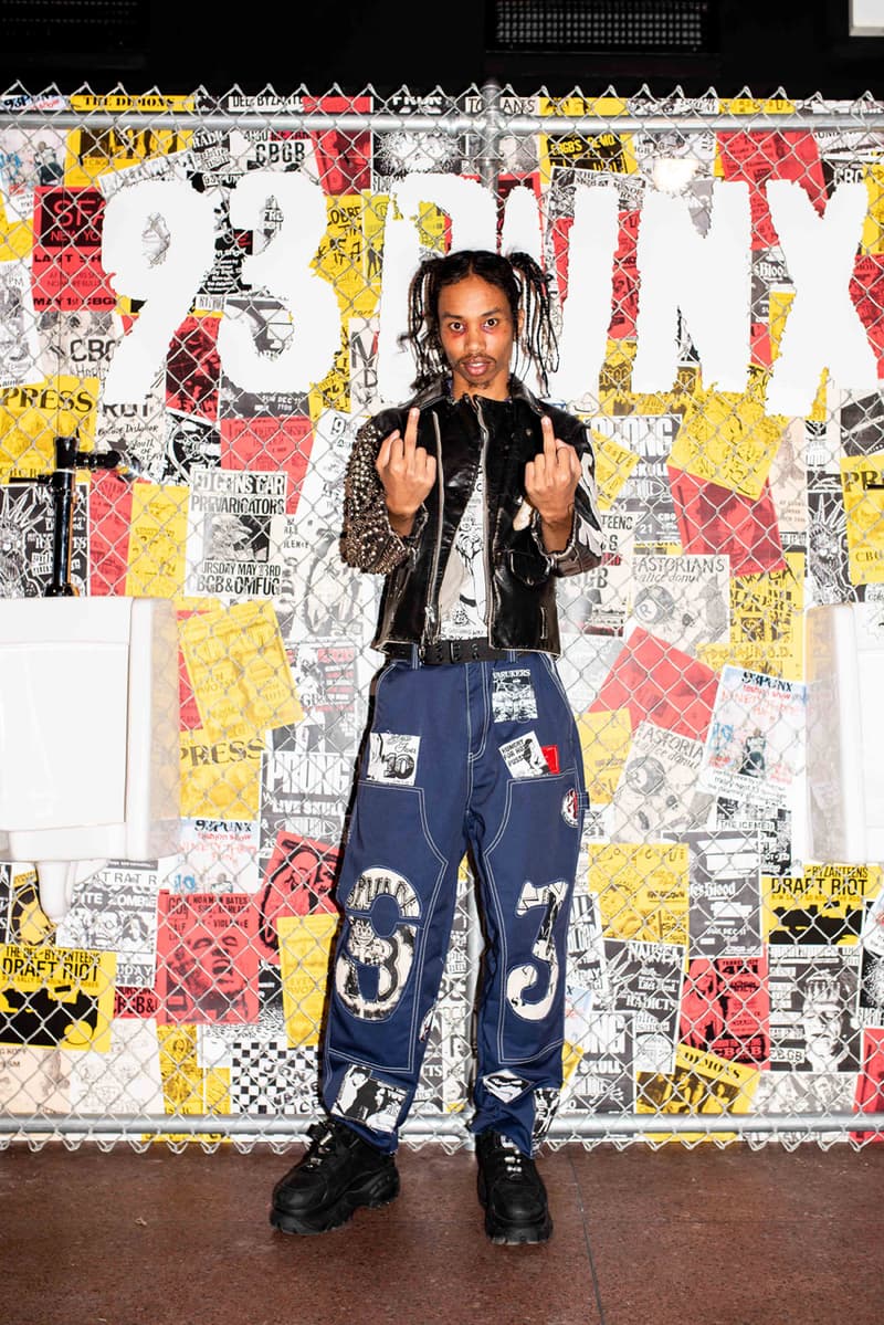 Vic Mensa's 93Punx New York Fashion Week Show lookbook style clothing collection