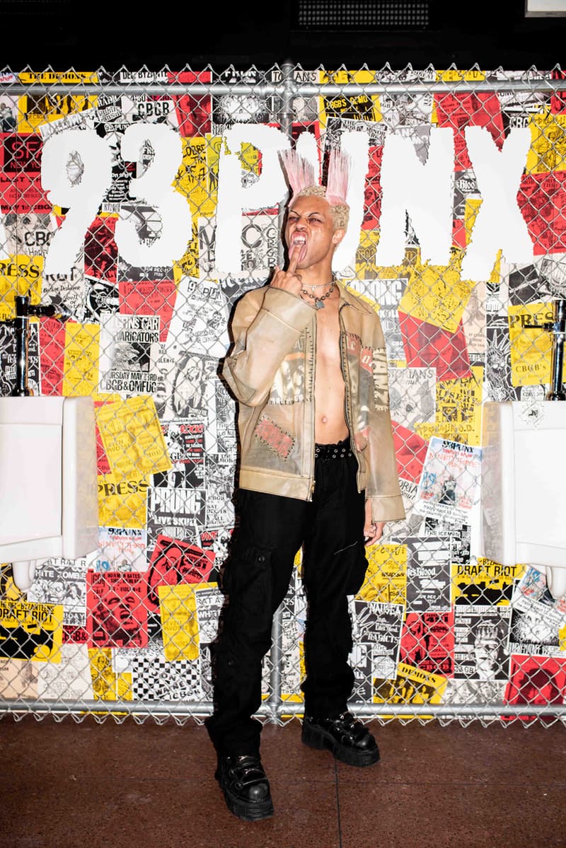 Vic Mensa's 93Punx New York Fashion Week Show lookbook style clothing collection