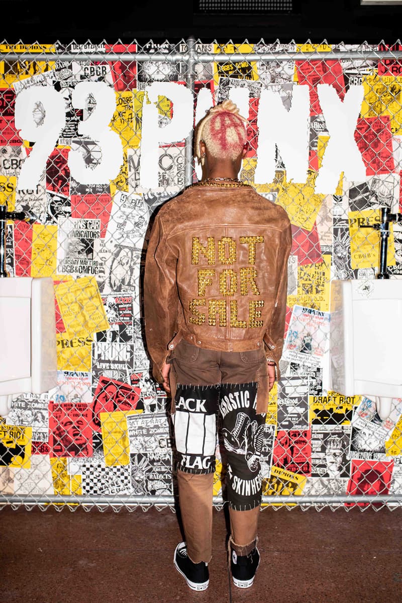 Vic Mensa's 93Punx New York Fashion Week Show lookbook style clothing collection