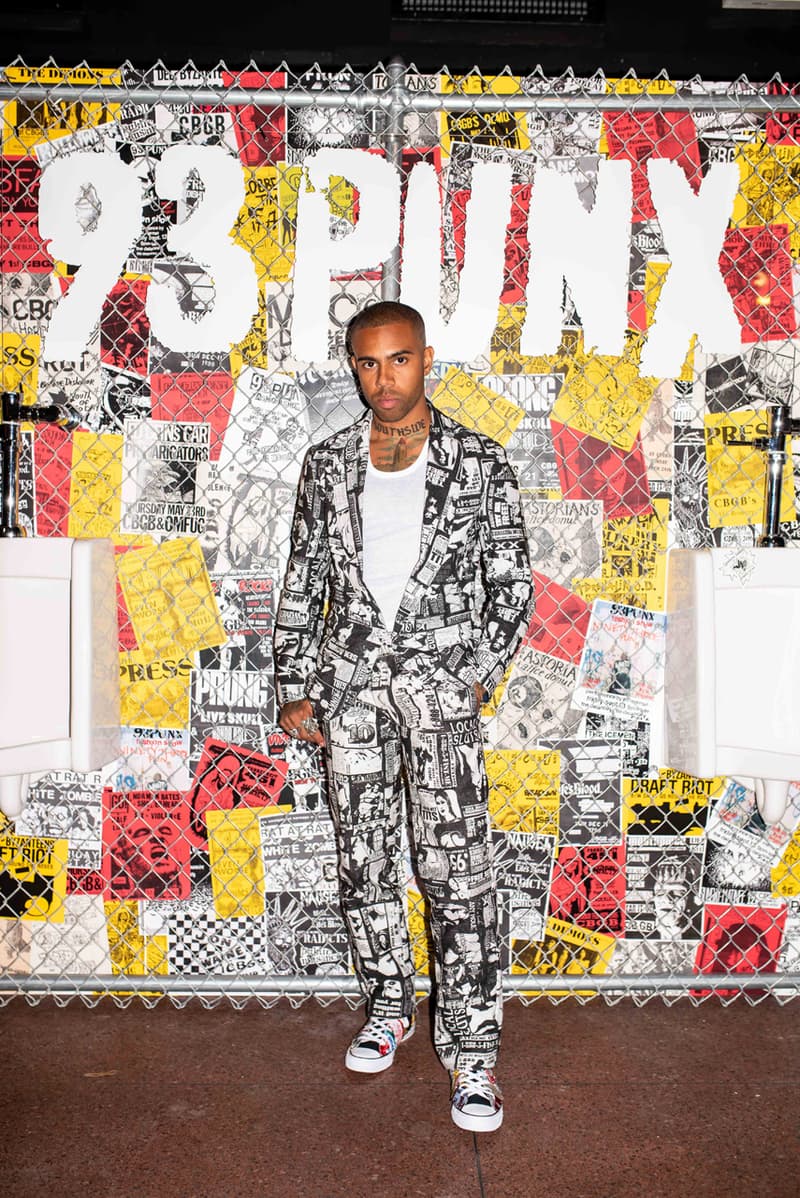 Vic Mensa's 93Punx New York Fashion Week Show lookbook style clothing collection