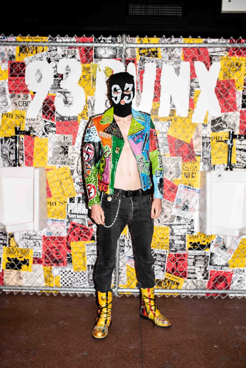 Vic Mensa's 93Punx New York Fashion Week Show lookbook style clothing collection