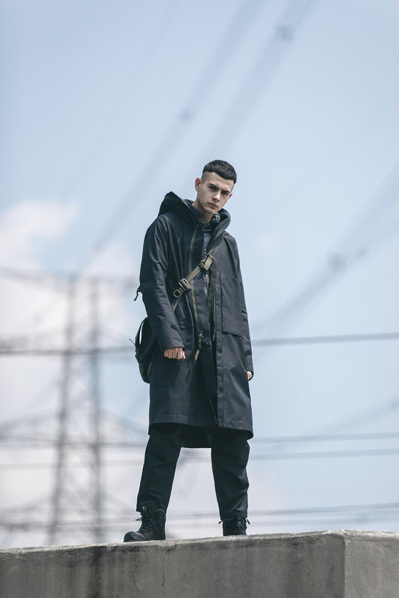 ACRONYM Fall/Winter 2019 FW19 Editorial Lookbook Errolson Hugh Technical Jackets GORE-TEX 3L Cargo Pants Techwear