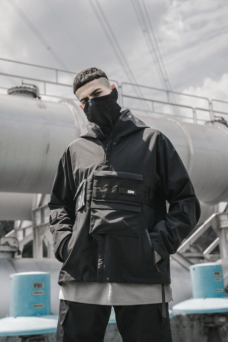 ACRONYM Fall/Winter 2019 FW19 Editorial Lookbook Errolson Hugh Technical Jackets GORE-TEX 3L Cargo Pants Techwear