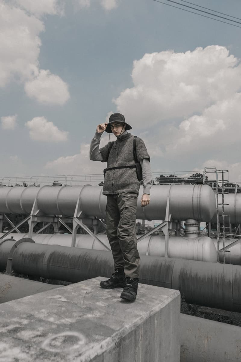 ACRONYM Fall/Winter 2019 FW19 Editorial Lookbook Errolson Hugh Technical Jackets GORE-TEX 3L Cargo Pants Techwear