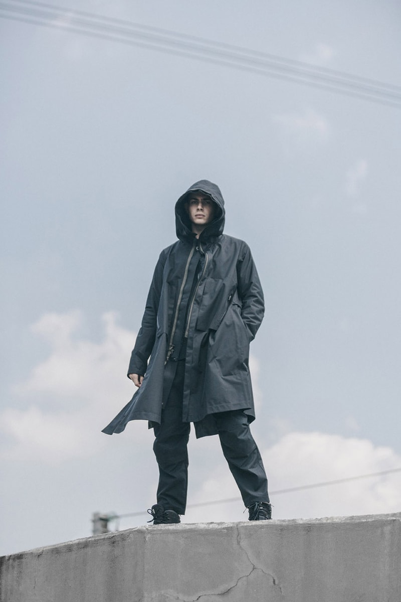 ACRONYM Fall/Winter 2019 FW19 Editorial Lookbook Errolson Hugh Technical Jackets GORE-TEX 3L Cargo Pants Techwear