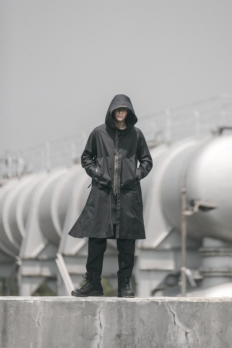ACRONYM Fall/Winter 2019 FW19 Editorial Lookbook Errolson Hugh Technical Jackets GORE-TEX 3L Cargo Pants Techwear