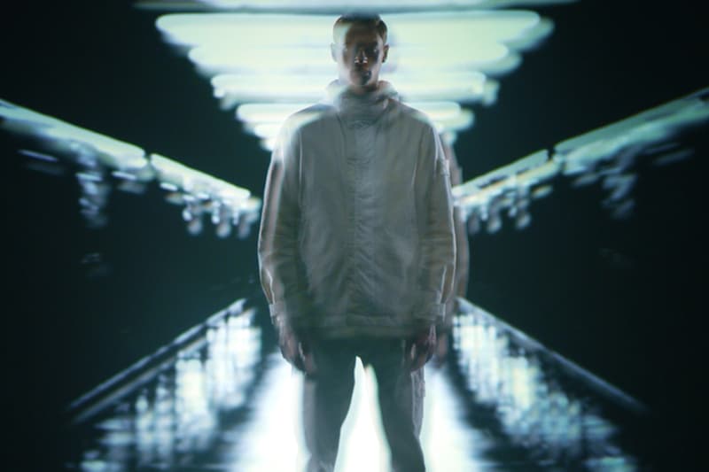 stone island ghost pieces aw 019 020 fall winter 2019 collection release camouflage monochromatic hooded jacket nylon trousers military green blue black