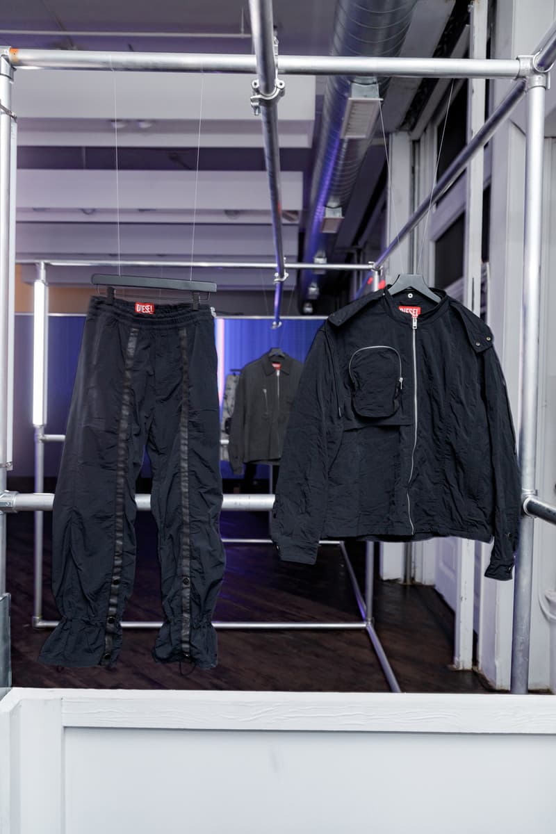 A-COLD-WALL* x Diesel Red Tag Collection reveal launch new york fashion week nyfw Samuel Ross dystopian techwear technical apparel destructionism lookbook campaign release info drop date mens fashion