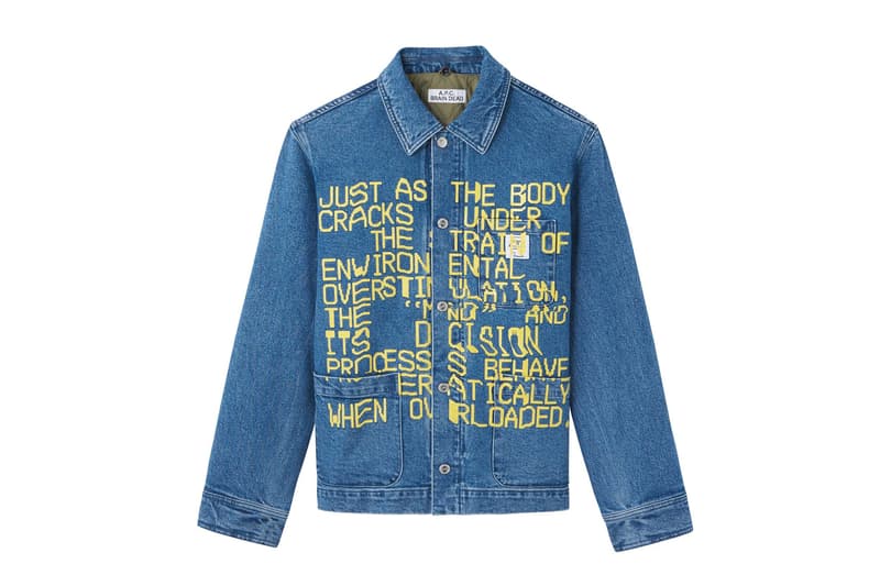 A.P.C. x Brain Dead "Interaction" Capsule fall winter 2019 collection denim hats pants bag tote kyle ng exclusive Silver Lake store los angeles future shock pop up silver lake los angeles la