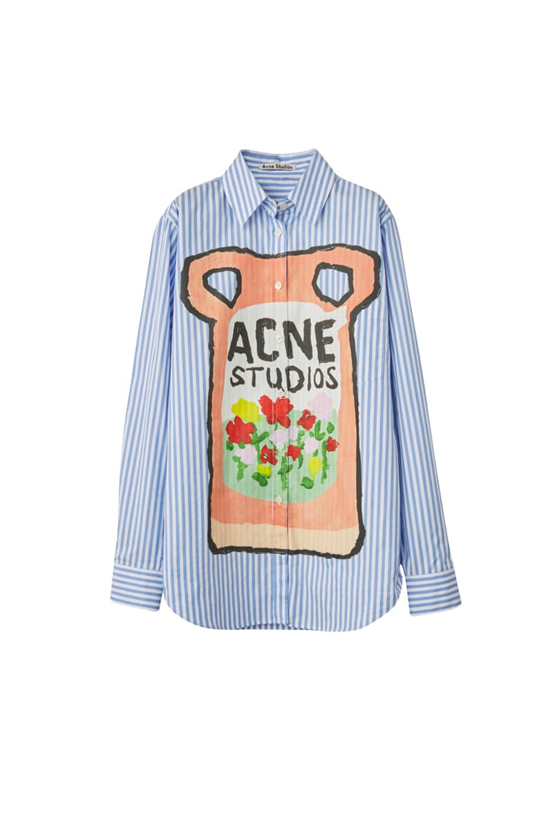 Grant Levy-Lucero Acne Studios Capsule Collection Sweaters Shirts Jackets Denim Jeans Ceramics Hoodies Vases Ceramics Laundry Logos