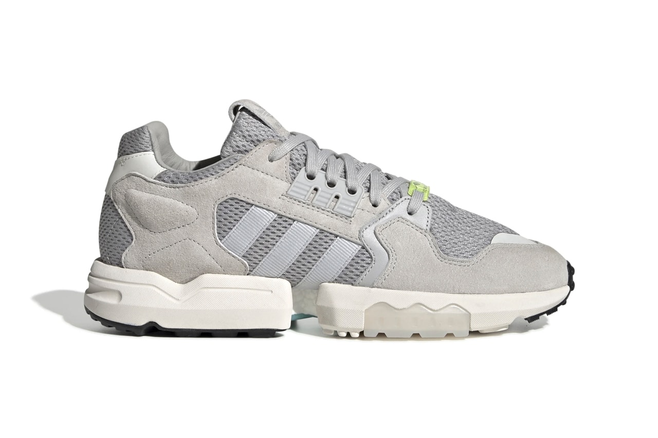 adidas Originals ZX Torsion "Grey Two" "Chalk White" "Core Black" Footwear Sneaker Release Information BOOST Equipped Retro Three Stripes Clean Fall Winter 2019 Shoes 