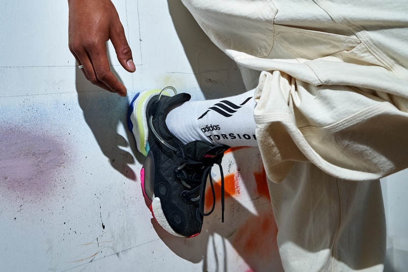 adidas originals torsion x sneaker release ee4884 black hi res yellow shock pink active blue easy mint scarlet boost midsole 