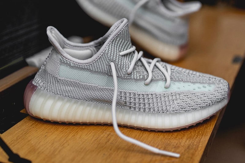 StockX adidas YEEZY BOOST 350 V2 Citrin Non Reflective Release Kanye West adidas Originals beige light yellow primeknit gum midsole