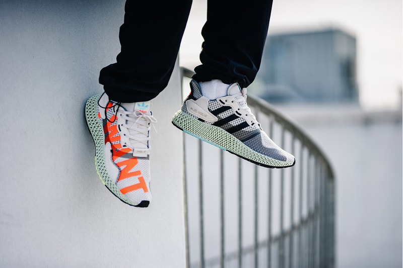 adidas ZX 4000 4D "I Want I Can" Sneaker Release Information Drop Cop Online Light Liquid Resin Oxygen Technology Retro Futuristic Footwear EF9624