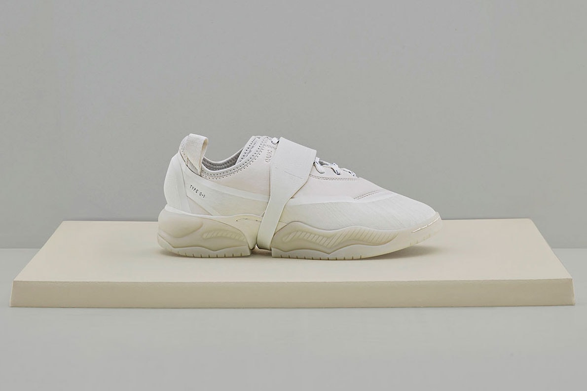 OAMC adidas originals type o-1s o-1l sneaker release information off white flesh pink medicine green union exclusive buy cop purchase release information