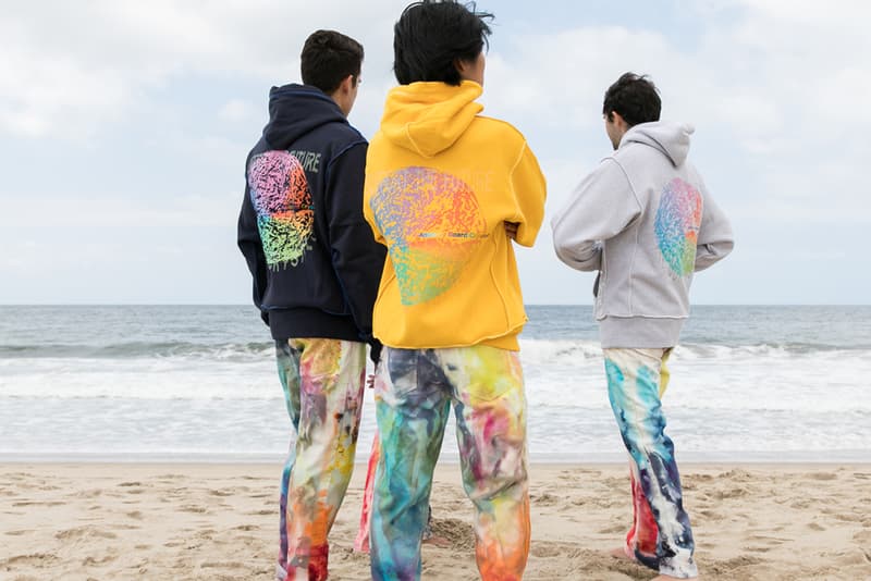 GUESS Jeans U.S.A. Advisory Board Crystals Hoodies Zine Orange White Yellow Blue Gray Green Abstract Earth "Planet Saving Information" EMA UCLA iOES