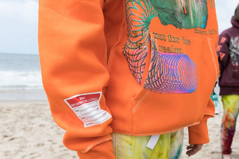 orange hypebeast hoodie