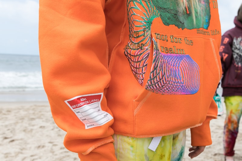 GUESS Jeans U.S.A. Advisory Board Crystals Hoodies Zine Orange White Yellow Blue Gray Green Abstract Earth "Planet Saving Information" EMA UCLA iOES