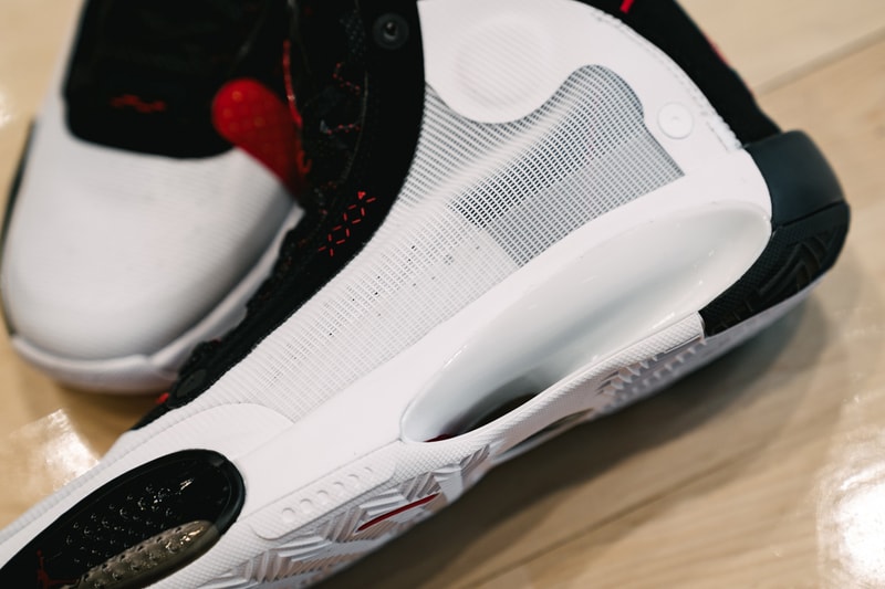 air jordan brand 34 xxxiv zion williamson nba new orleans pelicans stranger things caleb mclaughlin harlem new york city nyc unveil reveal event Dunlevy Milbank Center baby dunk kids crew basketball sneakers shoes nike air black white red 