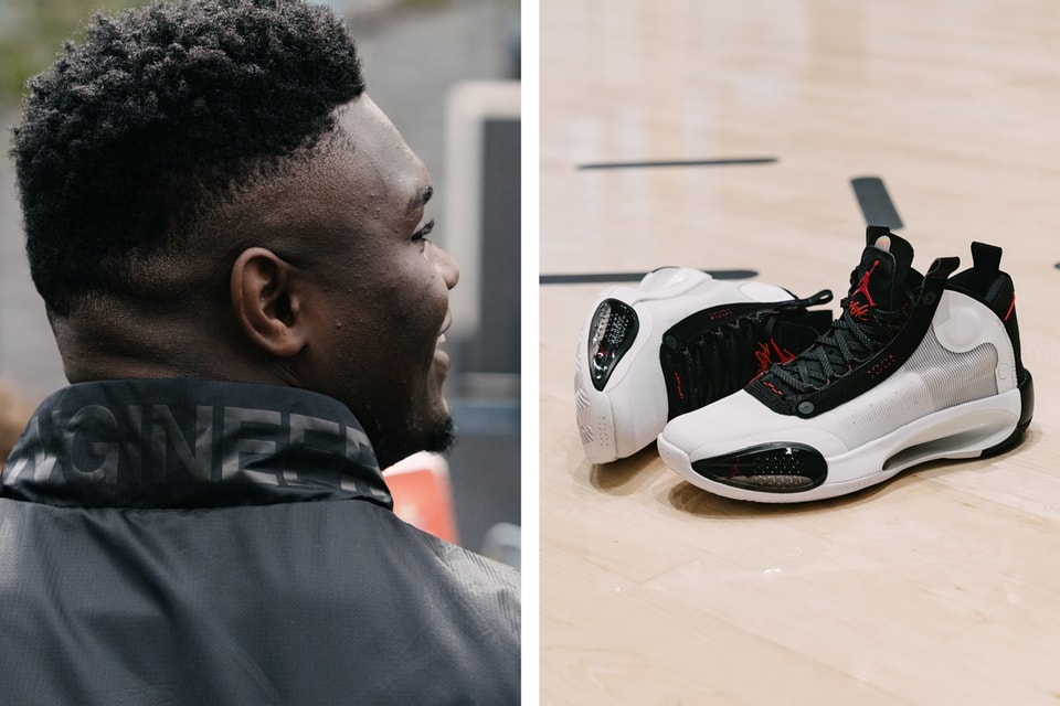 Zion Williamson Air Jordan 34 Unveil Closer Look Hypebeast Zion Williamson Air Jordan 34 Unveil Closer Look Hypebeast