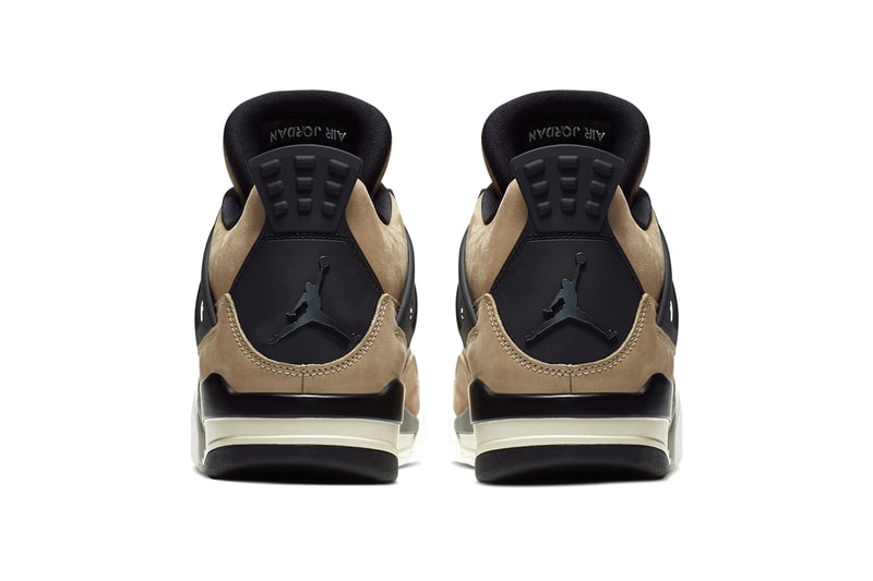 Air Jordan 4 Fossil Release Info Date Buy White Brown Womens Colorway AQ9129-200 Mushroom Black-Fossil Pale Ivory