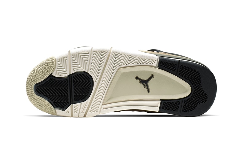 Air Jordan 4 Fossil Release Info Date Buy White Brown Womens Colorway AQ9129-200 Mushroom Black-Fossil Pale Ivory