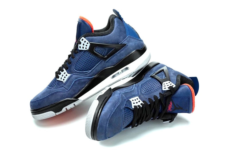 Air Jordan 4 WNTR Loyal Blue Brand Release Info Date Buy CQ9597-401 Suede Winter grey red