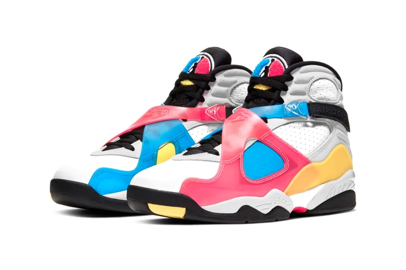 air jordan 8 white red orbit colorway official release date closer look images 
