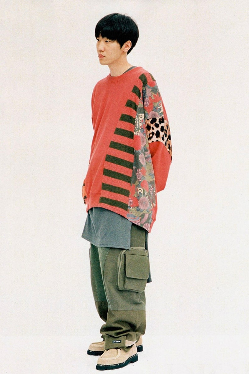 AJOBYAJO FW19 Collection DON'T BURN OUR FUTURE lookbooks Korean Seoul oversized patchwork 