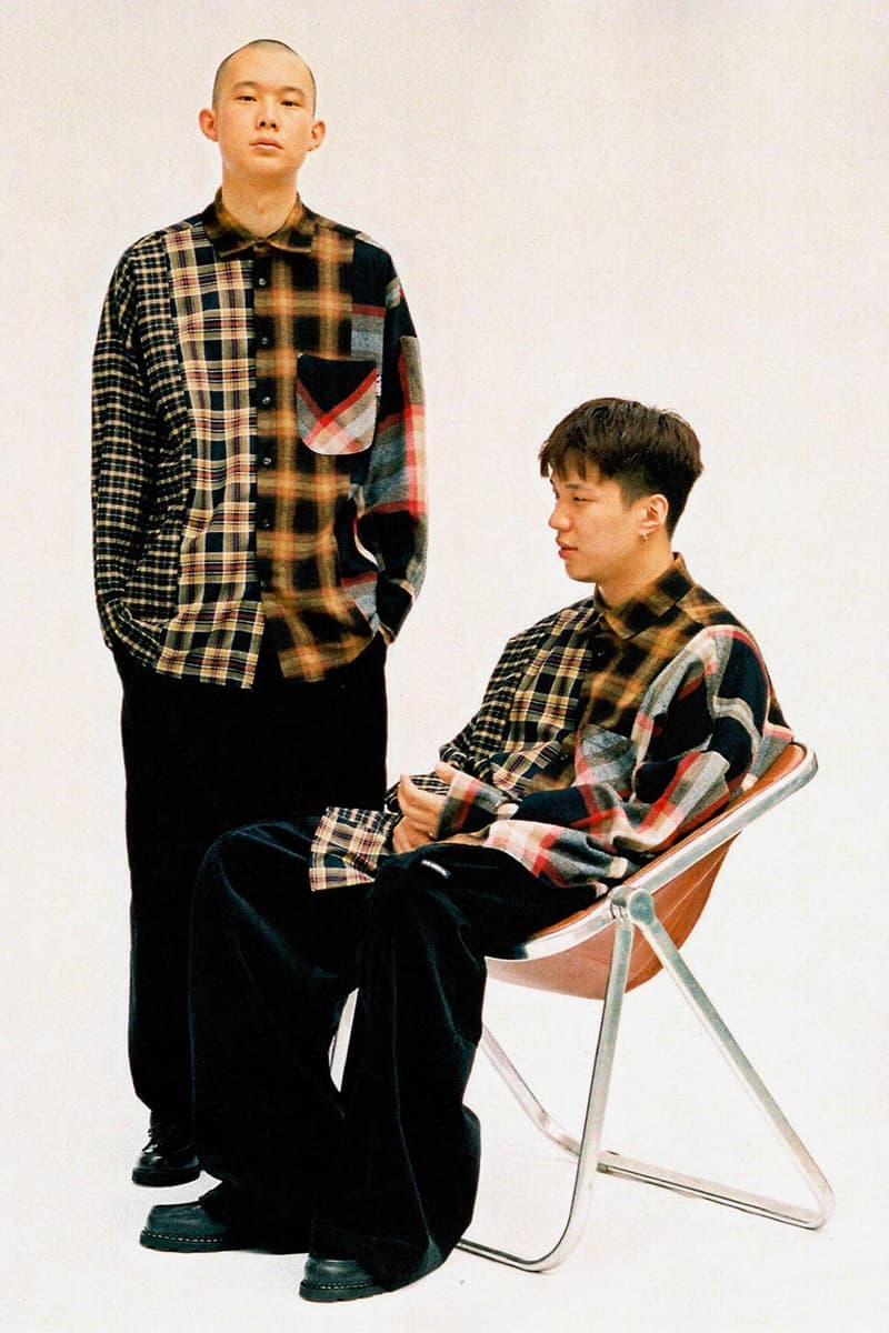 AJOBYAJO FW19 Collection DON'T BURN OUR FUTURE lookbooks Korean Seoul oversized patchwork