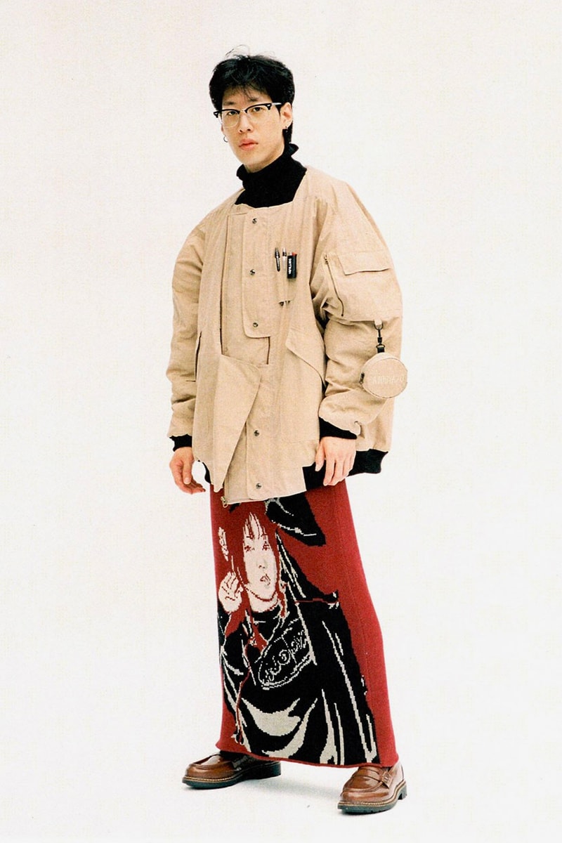 AJOBYAJO FW19 Collection DON'T BURN OUR FUTURE lookbooks Korean Seoul oversized patchwork 