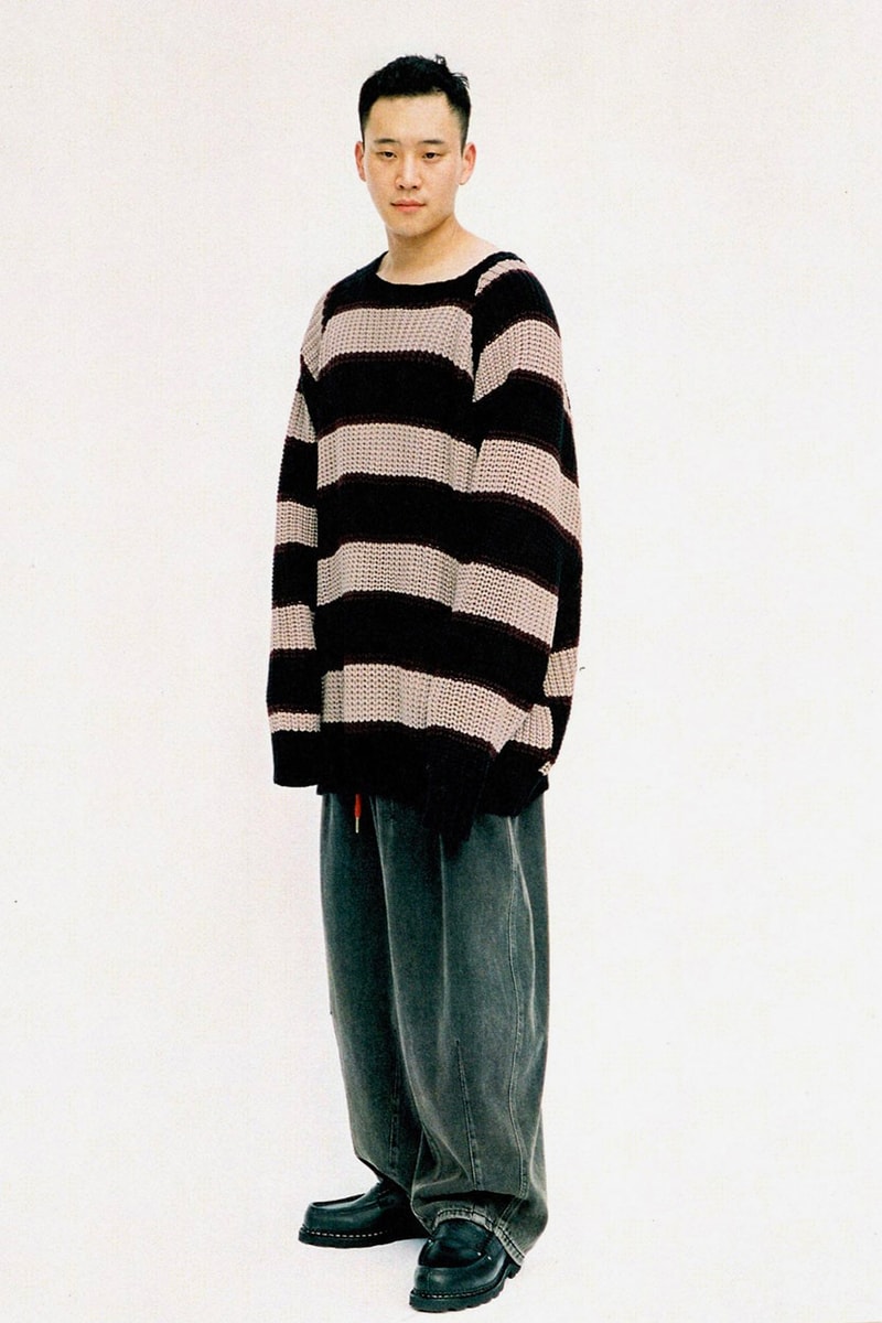 AJOBYAJO FW19 Collection DON'T BURN OUR FUTURE lookbooks Korean Seoul oversized patchwork 