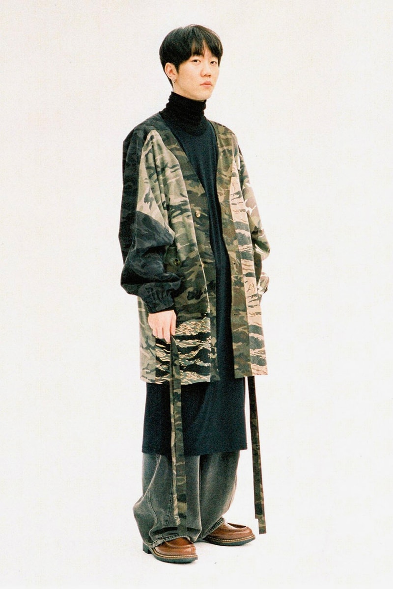AJOBYAJO FW19 Collection DON'T BURN OUR FUTURE lookbooks Korean Seoul oversized patchwork 