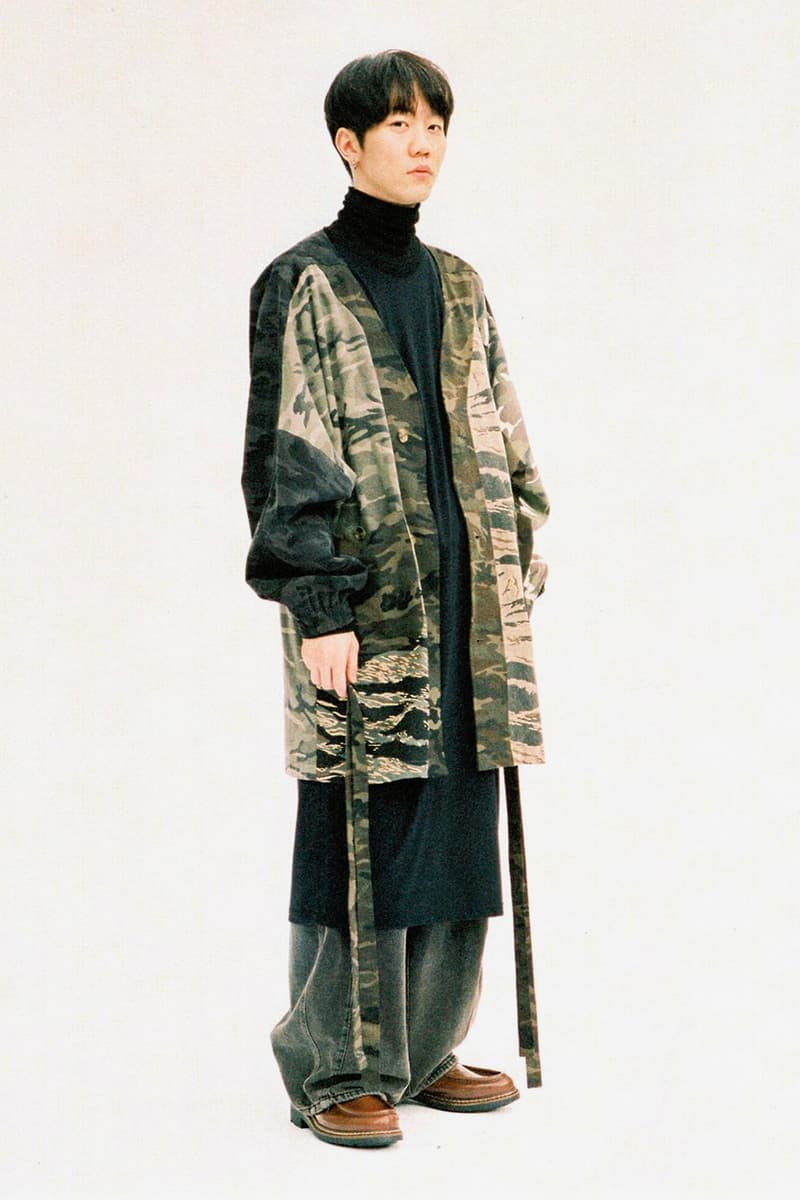 AJOBYAJO FW19 Collection DON'T BURN OUR FUTURE lookbooks Korean Seoul oversized patchwork